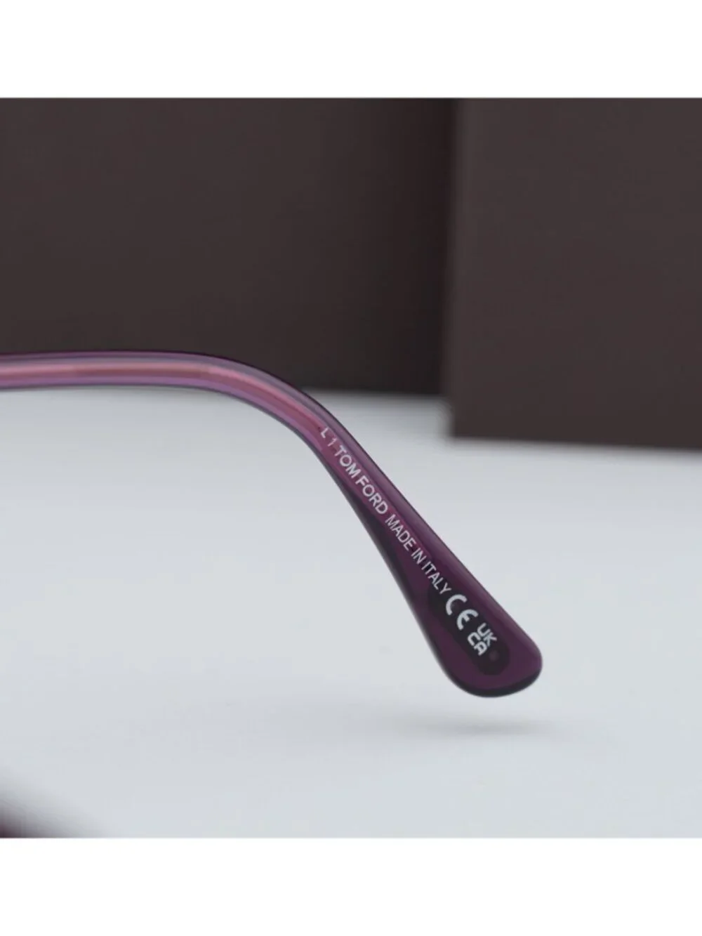 Tom Ford FT5882-B 083 Butterfly Eyeglasses 55mm - Violet / Blue Light Block